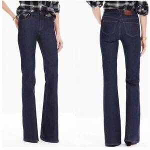 Madewell Flea Market Flare Jeans 30 Dark Blue Wash